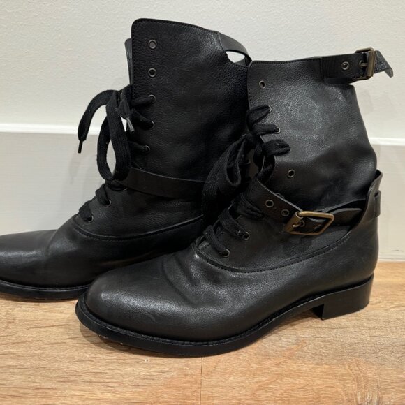 Chloe Combat Boots - Picture 9 of 9